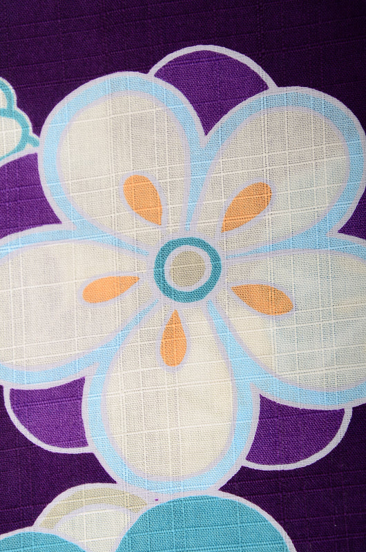 Japanese yukata kimono / D #116