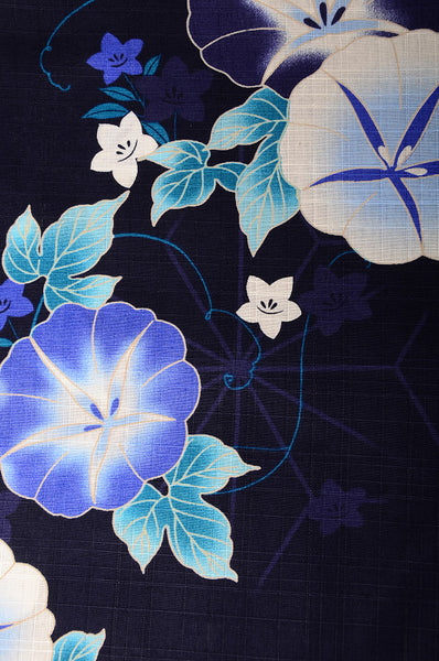 Japanese yukata kimono / D #122