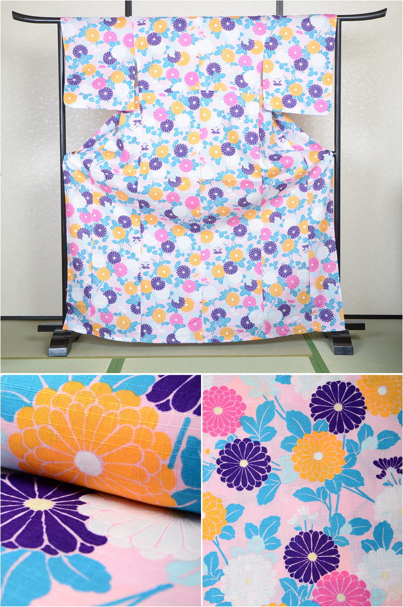 Japanese yukata kimono / 10 #507