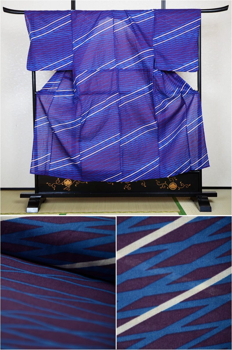 Men yukata kimono / MB #589 /3L