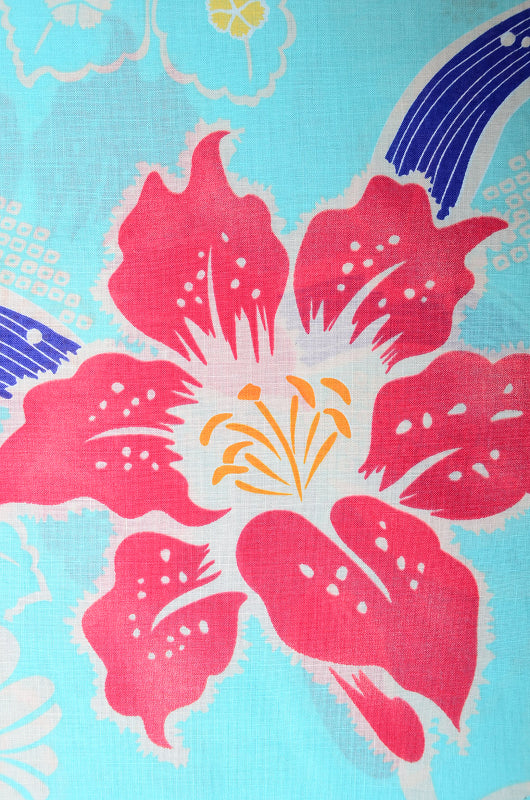 Japanese yukata kimono/ Plus size / P #150