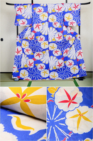 Japanese yukata kimono/ Plus size / P #153