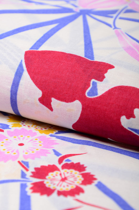 Japanese yukata kimono/ Plus size / P #154