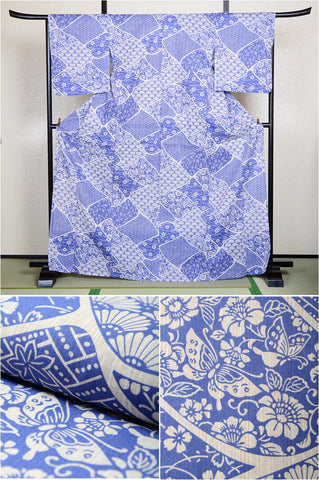 Japanese yukata kimono / D #126