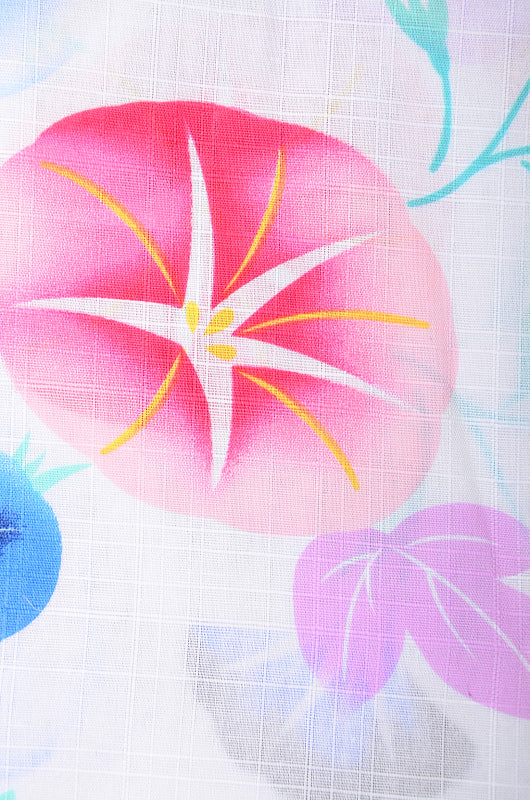 Girls yukata and obi belt set / GY #62 (11-12)