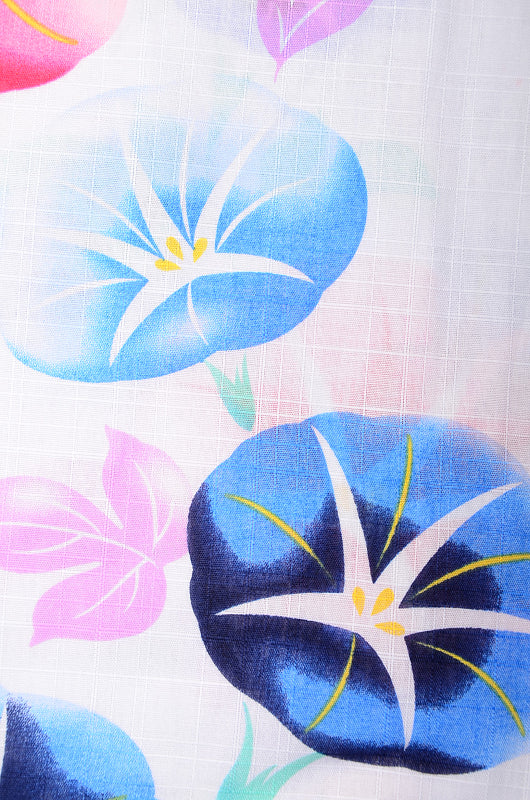 Girls yukata and obi belt set / GY #62 (11-12)