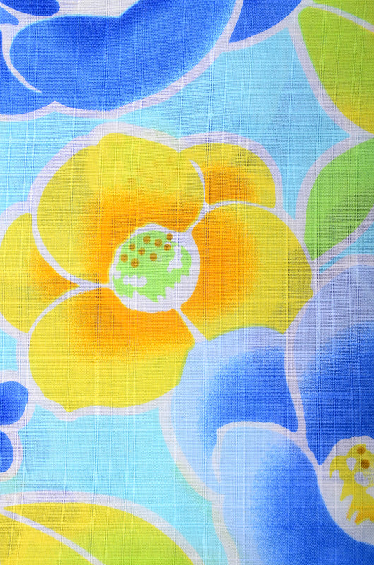 Girls yukata and obi belt set / GY #66 (11-12)