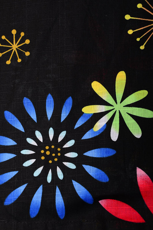 Girls yukata and obi belt set / GY #67 (11-12)