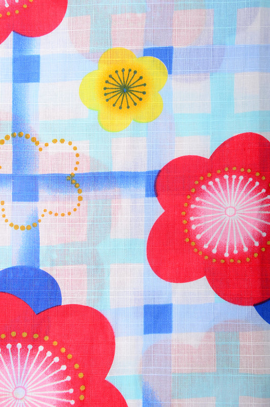 Girls yukata and obi belt set / GY #52 (3-4)