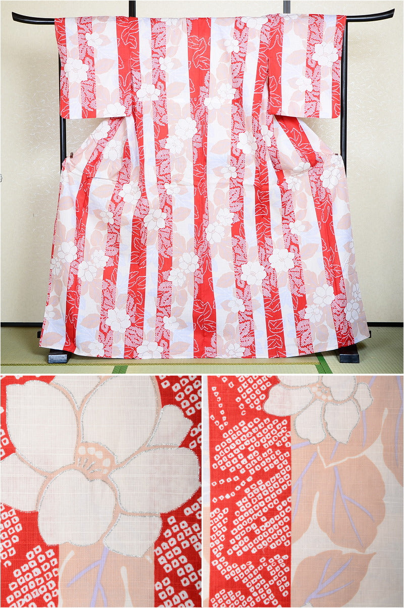 Japanese yukata kimono/ Plus size / P #175