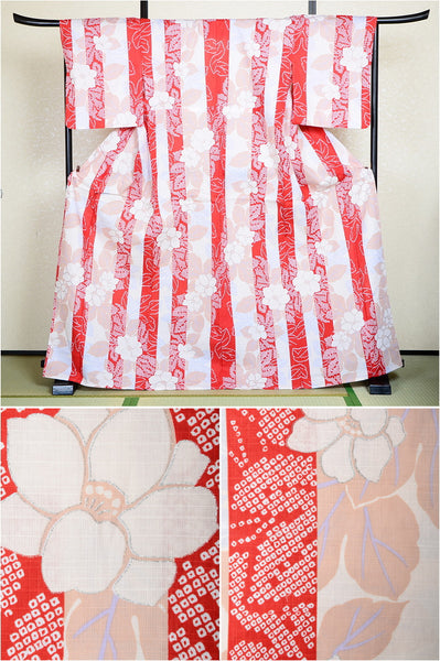 Japanese yukata kimono/ Plus size / P #175