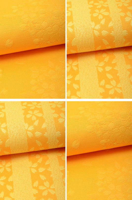 Flat obi belt : Pattern / Yellow Group