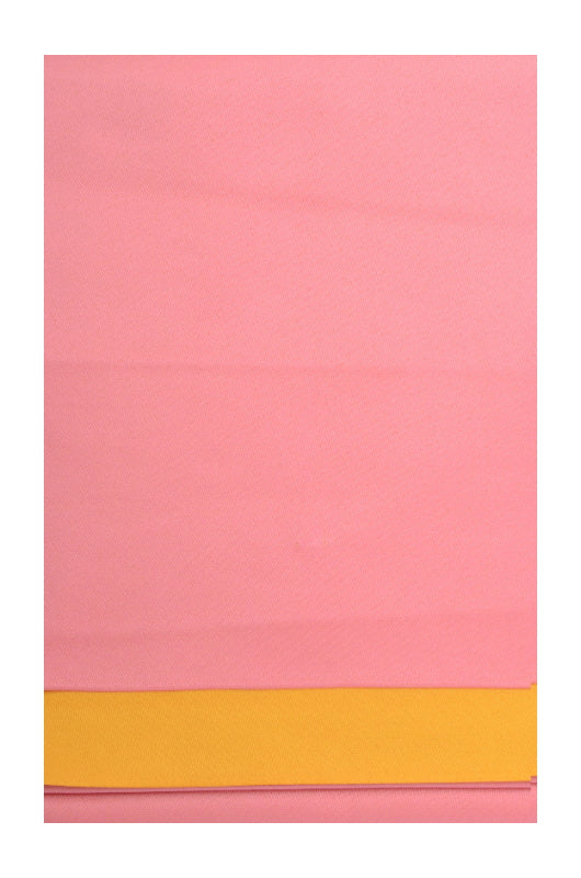 Flat obi belt : Plain / Pink and Yellow