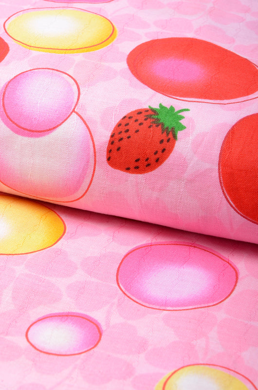 Girls yukata and obi belt set / GY #02 (11-12)