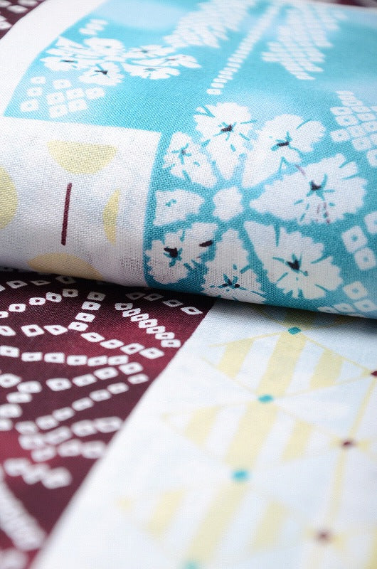 Japanese yukata kimono / H #261