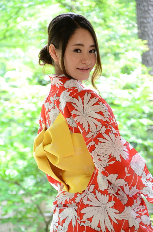 Japanese yukata kimono / ST #310
