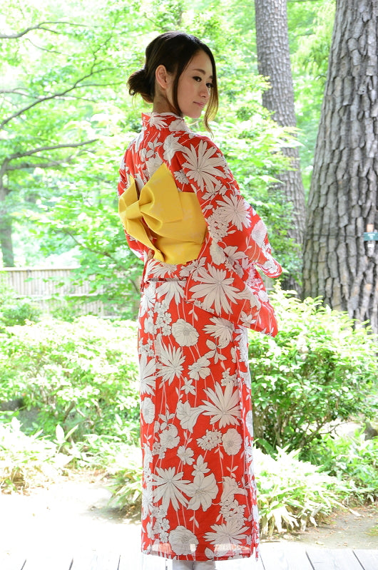Japanese yukata kimono / ST #310