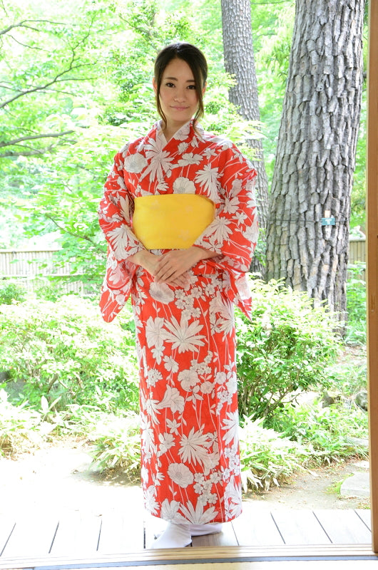 Japanese yukata kimono / ST #310