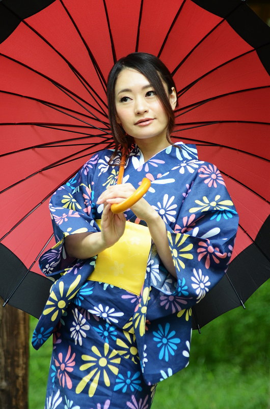 Japanese yukata kimono / ST #313