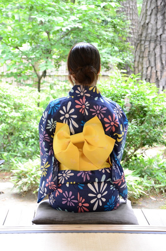 Japanese yukata kimono / ST #313