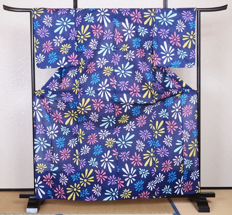 Japanese yukata kimono / ST #313