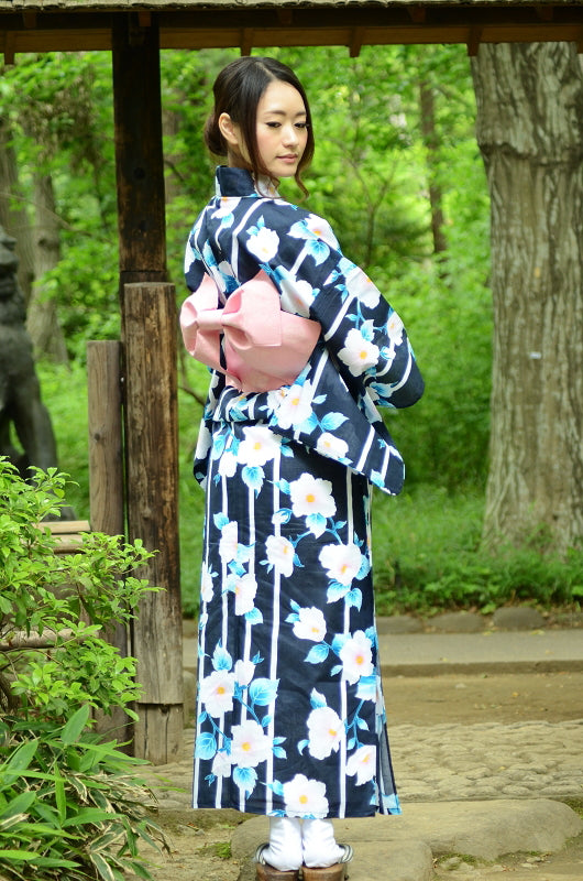 Japanese yukata kimono / ST #314