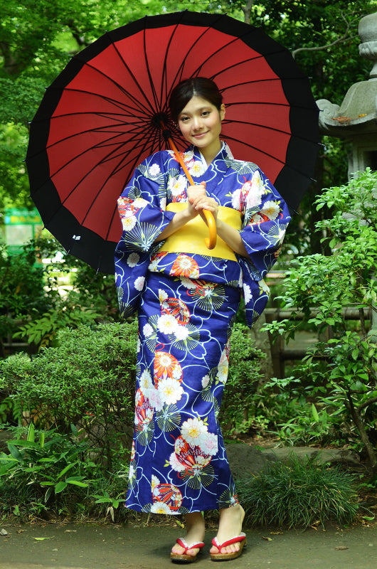 Japanese yukata kimono / ST #316