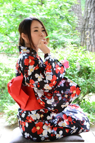 Japanese yukata kimono / ST #321
