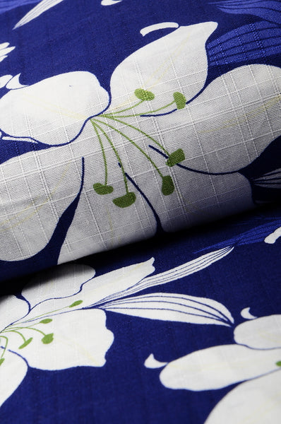 Japanese yukata kimono / D #090