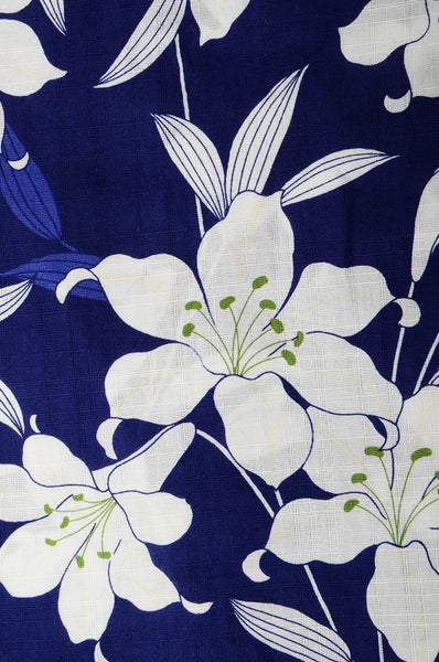 Japanese yukata kimono / D #090