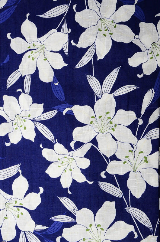 Japanese yukata kimono / D #090