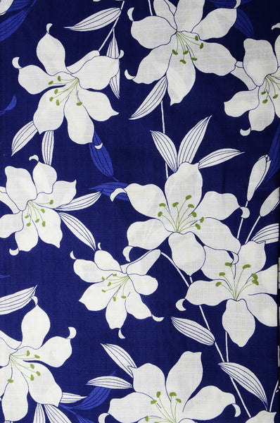 Japanese yukata kimono / D #090