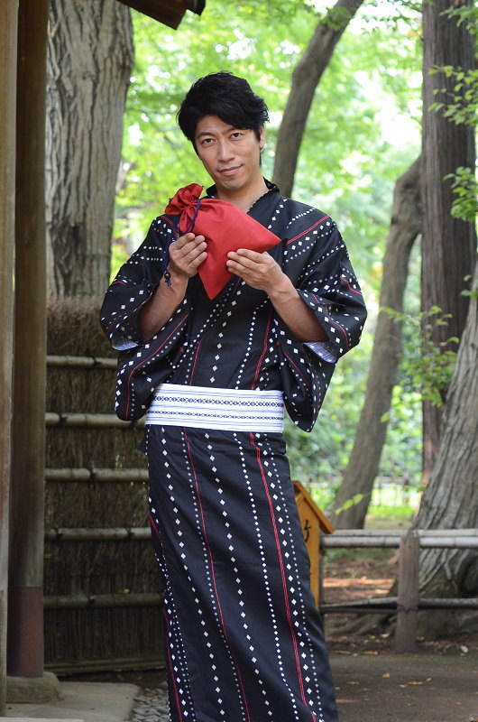 Men yukata kimono / MM #455
