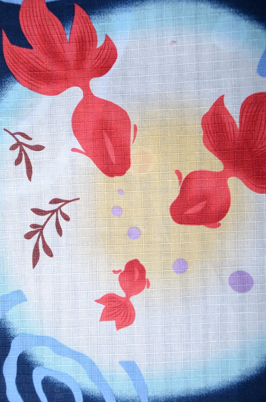 Japanese yukata kimono / D #073