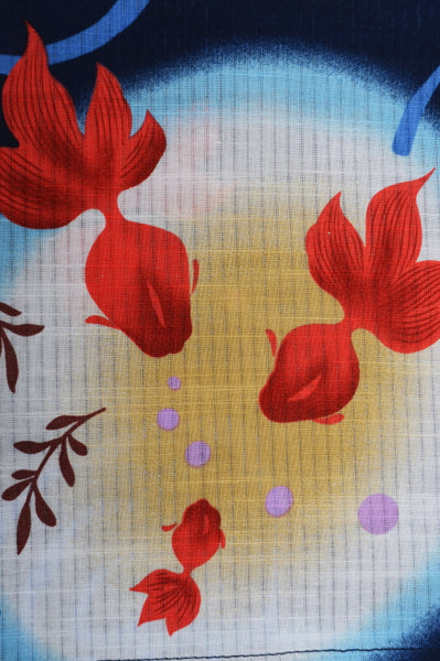 Japanese yukata kimono / D #073