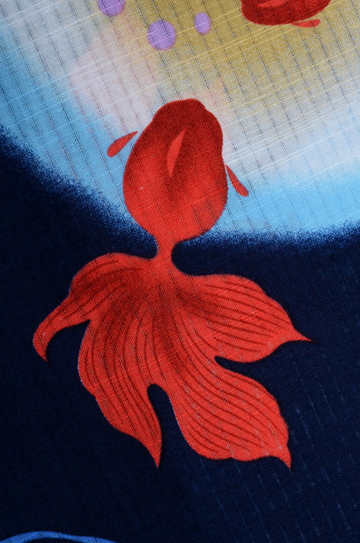 Japanese yukata kimono / D #073