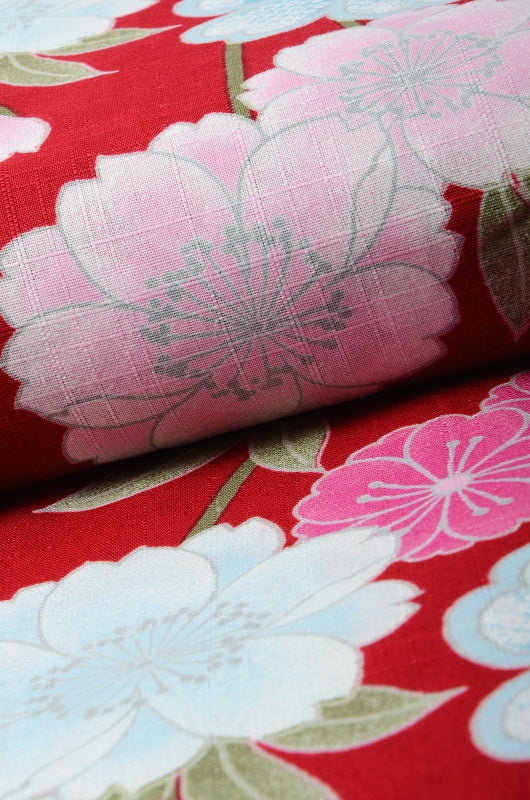Japanese yukata kimono / D #094