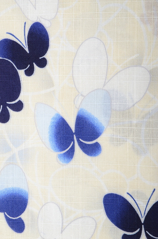 Japanese yukata kimono / D #097
