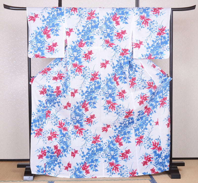 Japanese yukata kimono / D #098