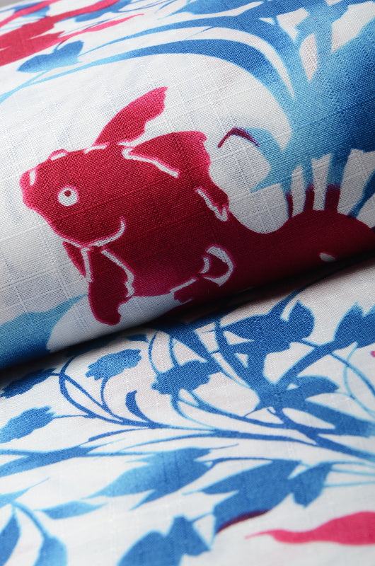 Japanese yukata kimono / D #098