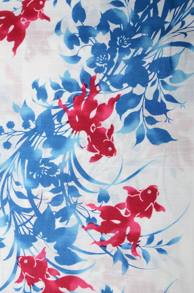 Japanese yukata kimono / D #098