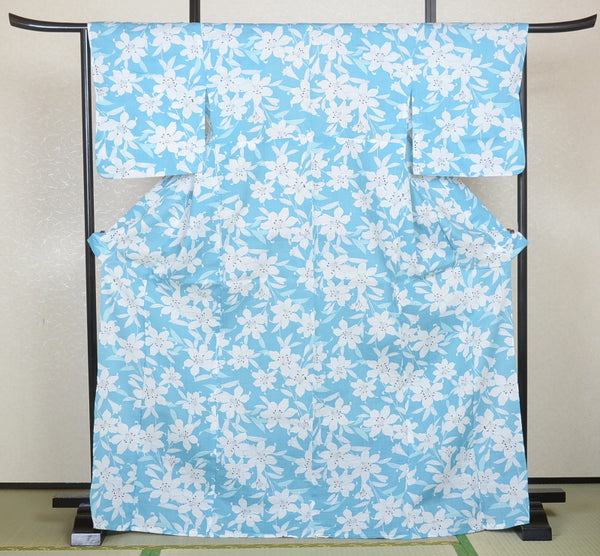 Japanese yukata kimono / D #101