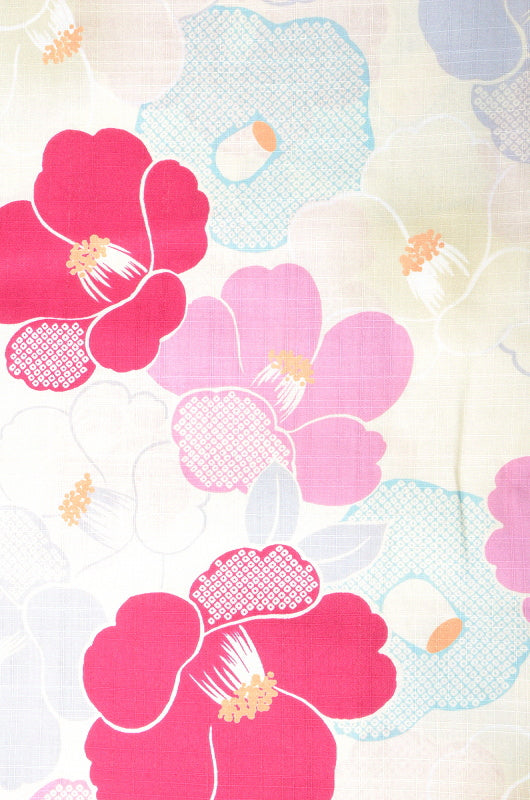 Japanese yukata kimono / D #102