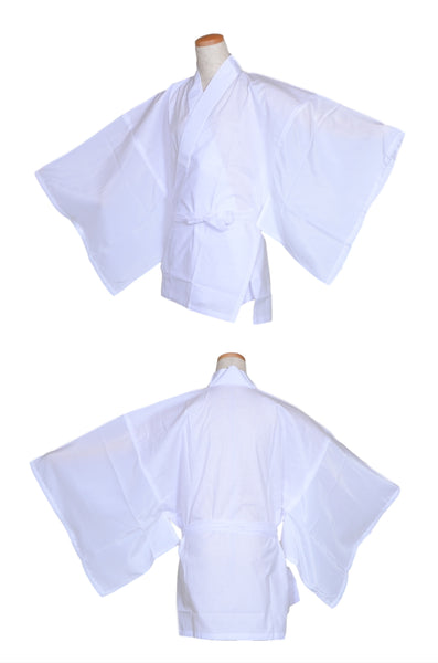 Men obi belt and geta sandals set : Blue