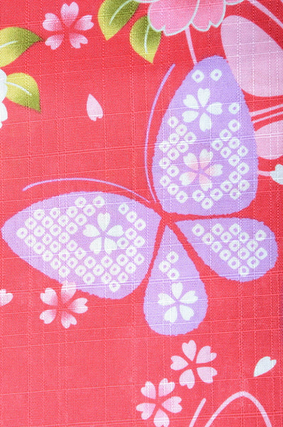 Girls yukata and obi belt set / GY #01 (3-4)