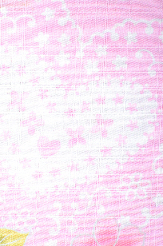 Girls yukata and obi belt set / GY #03 (3-4)