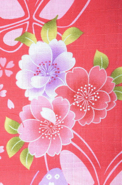 Girls yukata and obi belt set / GY #01 (5-6)