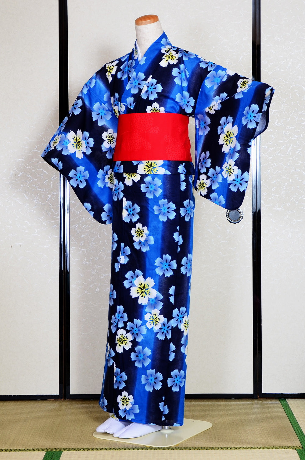 Japanese yukata kimono / ST #573