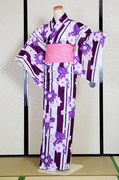 Japanese yukata kimono / ST #570