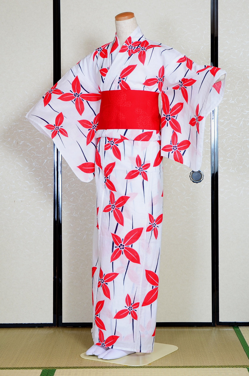 Japanese yukata kimono / ST #583